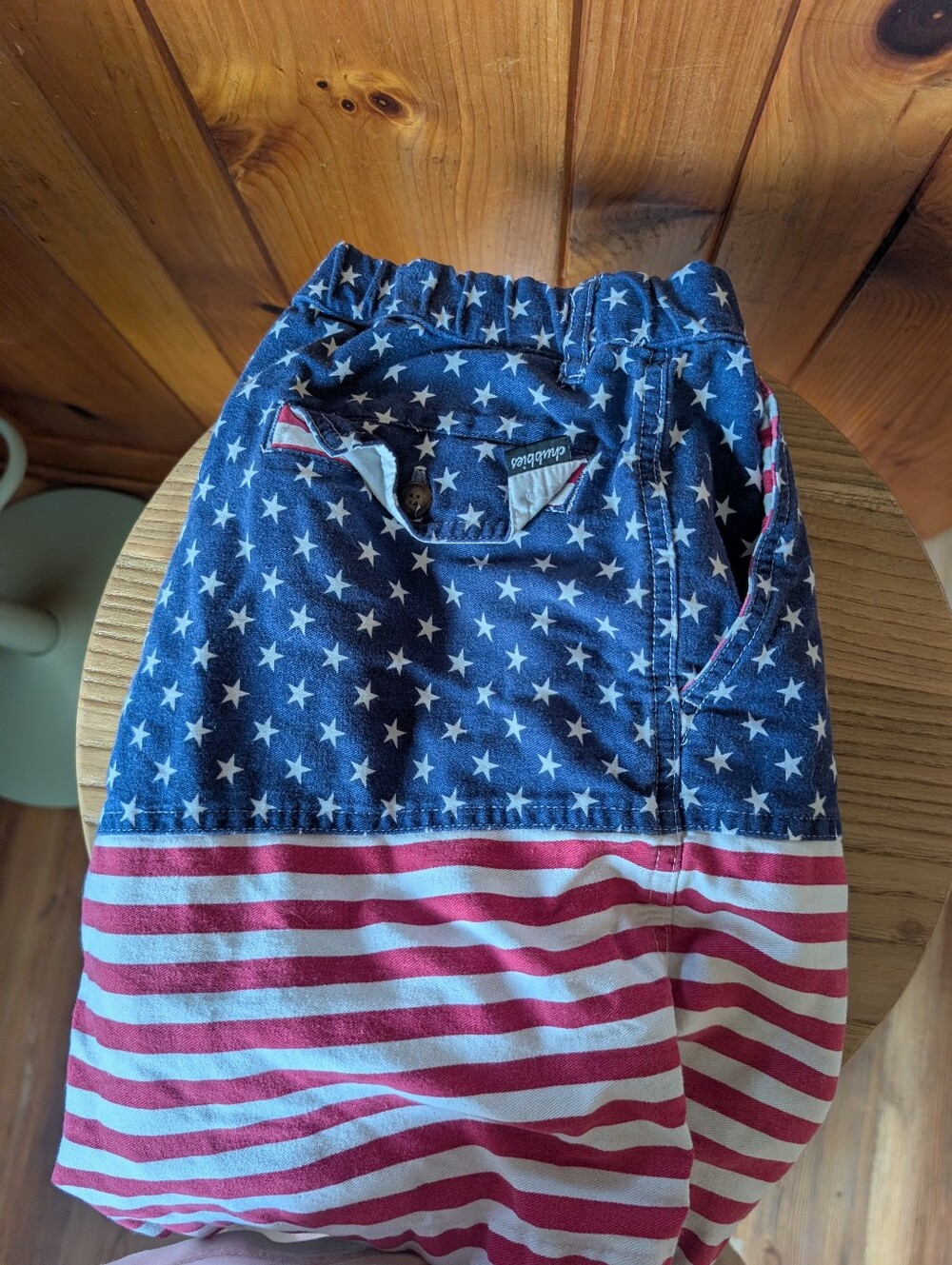 chubbies Red, White & Blue Flag-Print L